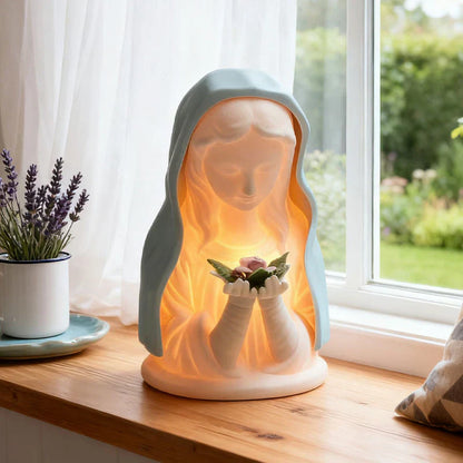 🔥Last day with a 49% discount - Night lamp with the prayer of the Virgin Mary