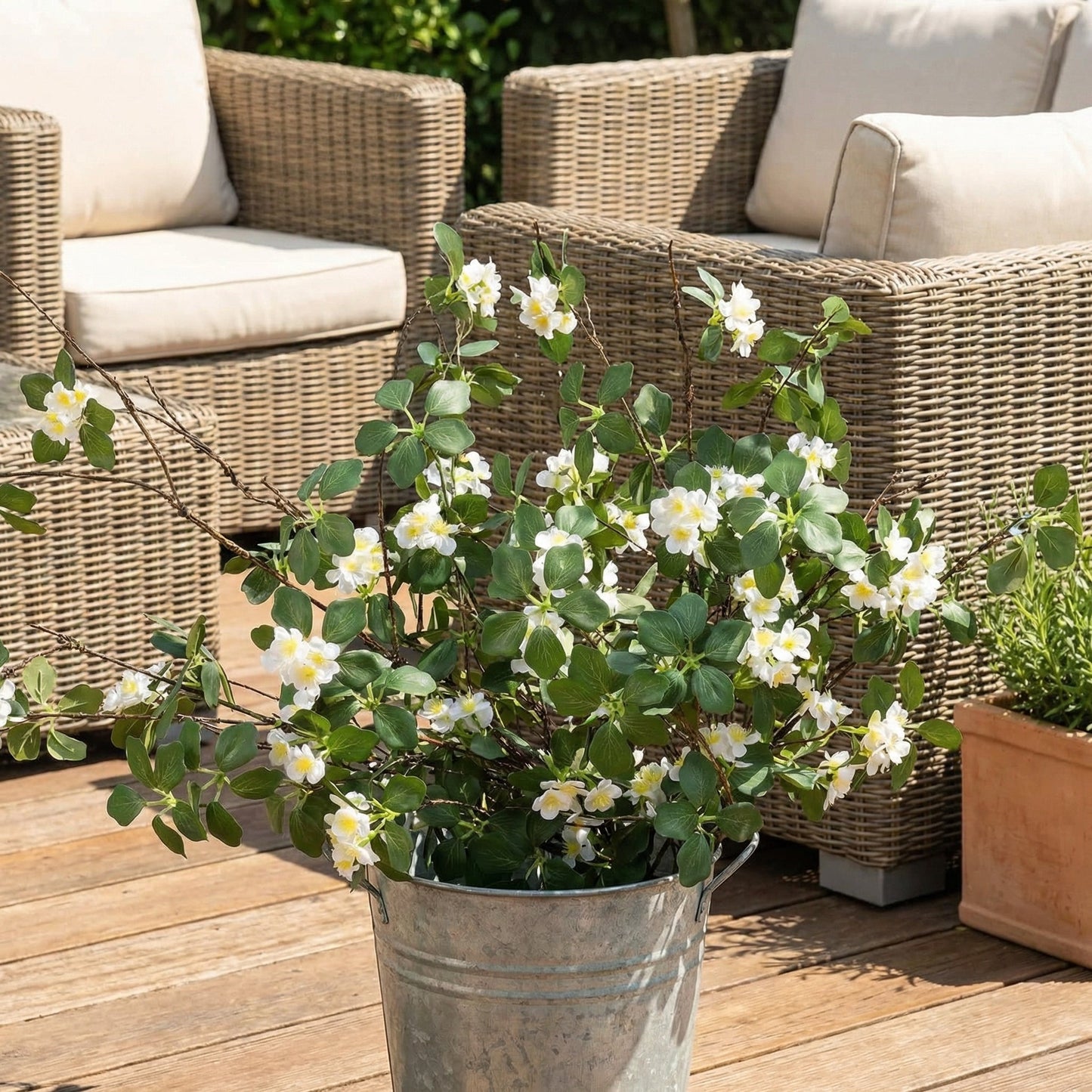 Tall Artificial Flowers Branches for Spring Indoor Decoration