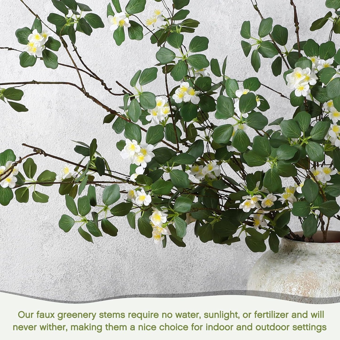 Tall Artificial Flowers Branches for Spring Indoor Decoration