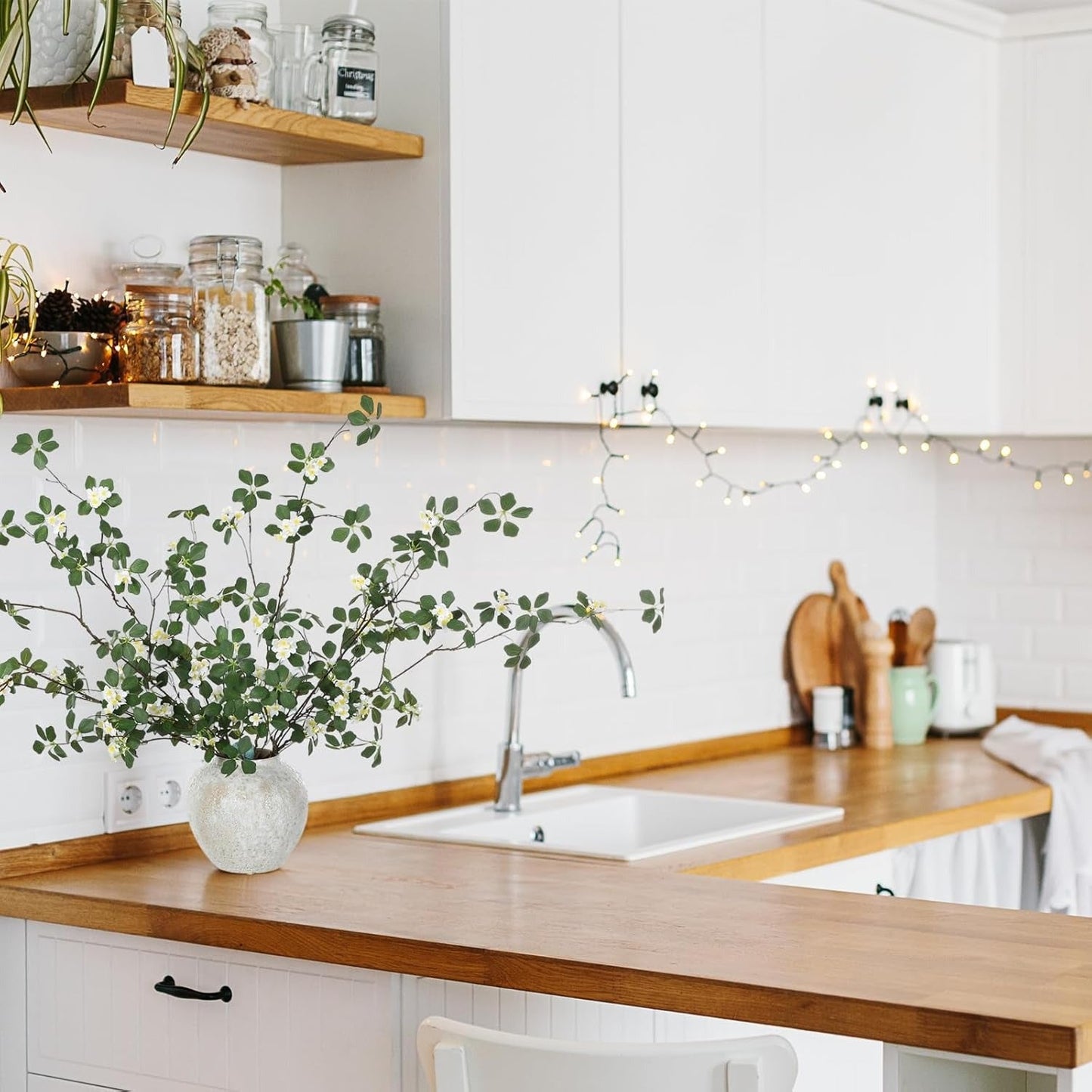 Tall Artificial Flowers Branches for Spring Indoor Decoration