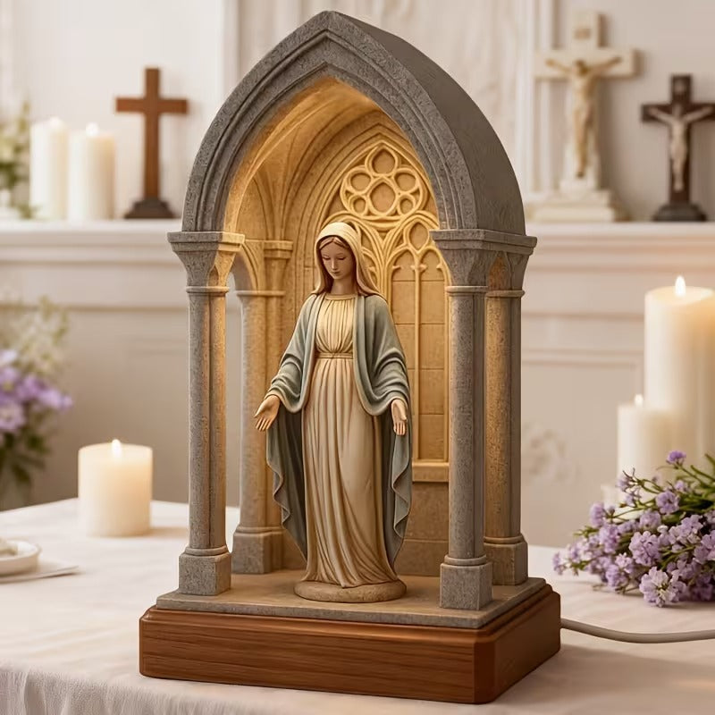 Traditional Religious Handmade Devotional Night Light