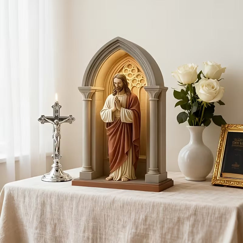 Traditional Religious Handmade Devotional Night Light